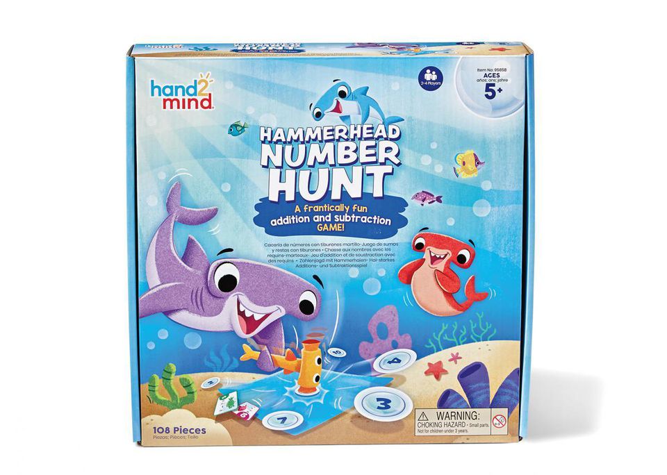 Hammerhead Number Hunt! Fun Math Game For Kids