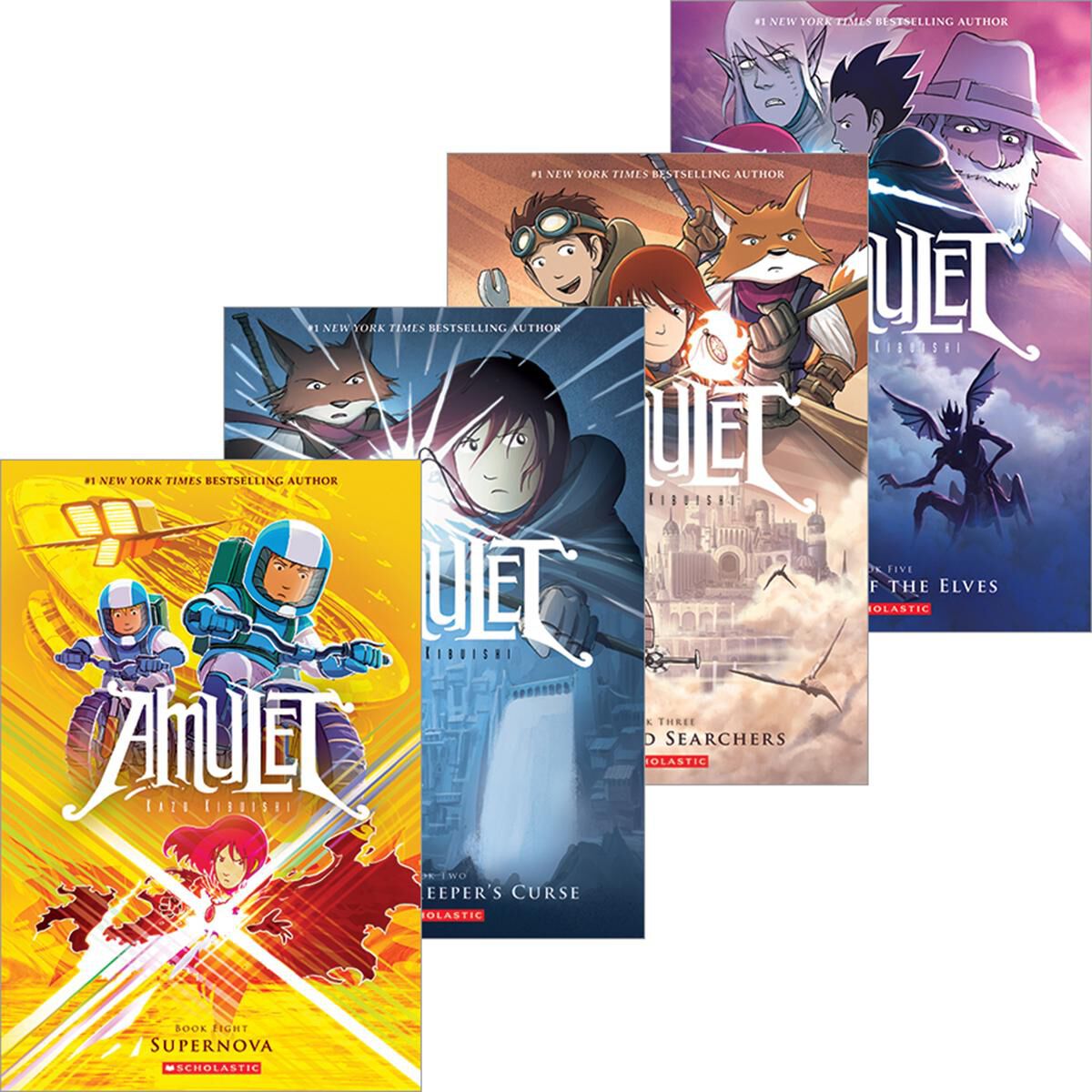Amulet #1-#8 Pack | Scholastic Canada Clubs de lecture