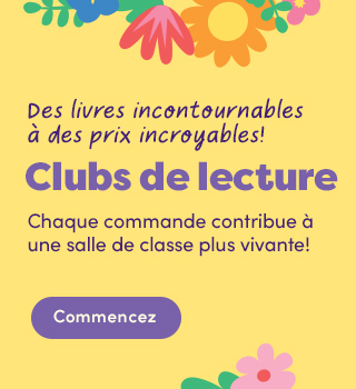 Des livres incontournables à des prix incroyables!
Clubs de lecture