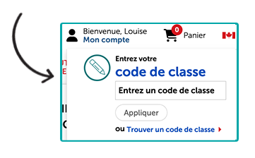 Enter your teacher's Class Code