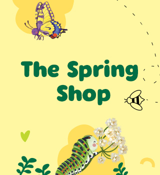 The Spring Shop. Help your child’s love of reading bloom with great books to read all spring!