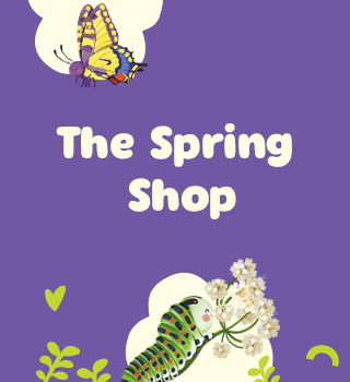 The Spring Shop. Help your child’s love of reading bloom with great books to read all spring!