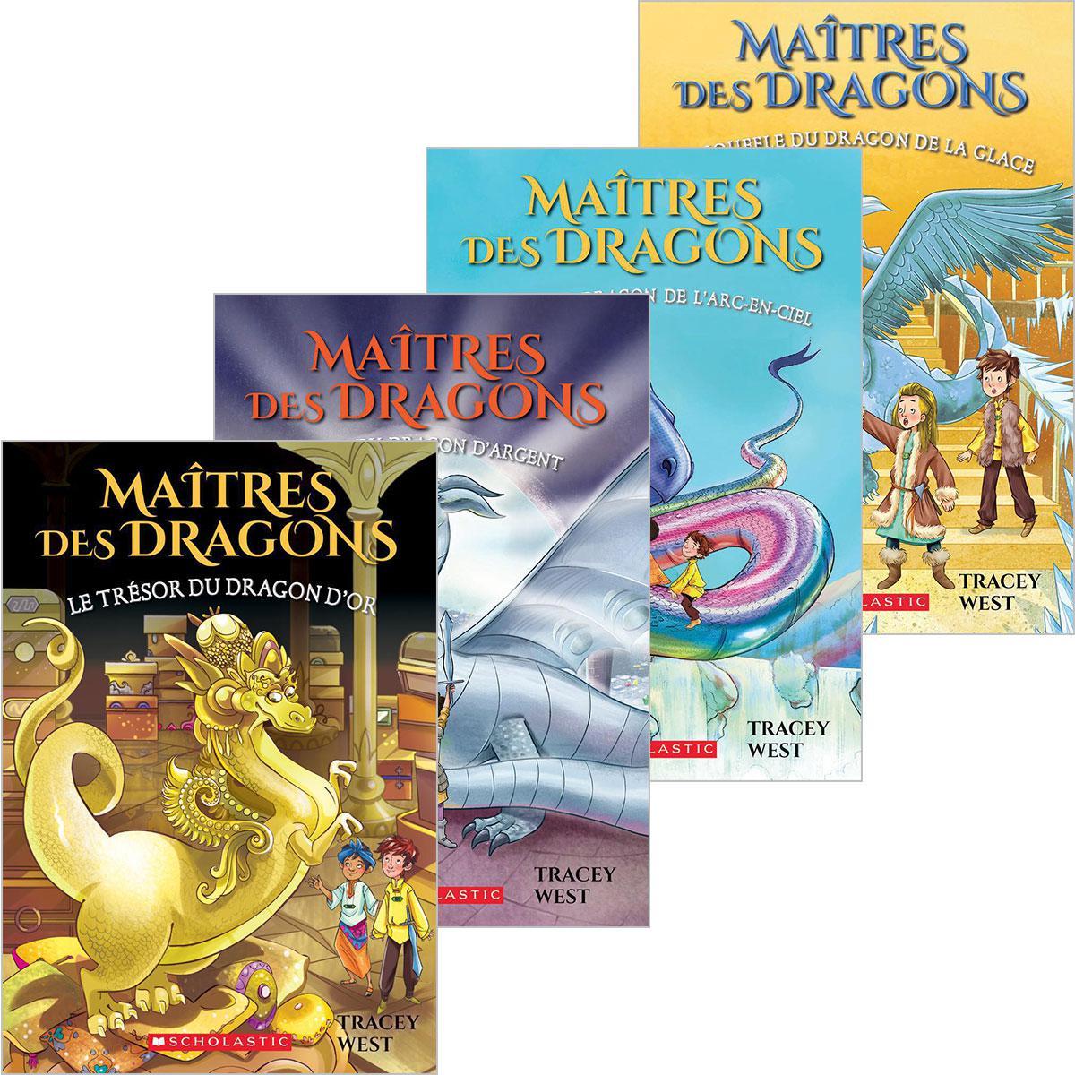  Collection Ma&icirc;tres des dragons : Tomes 7 &agrave; 12 