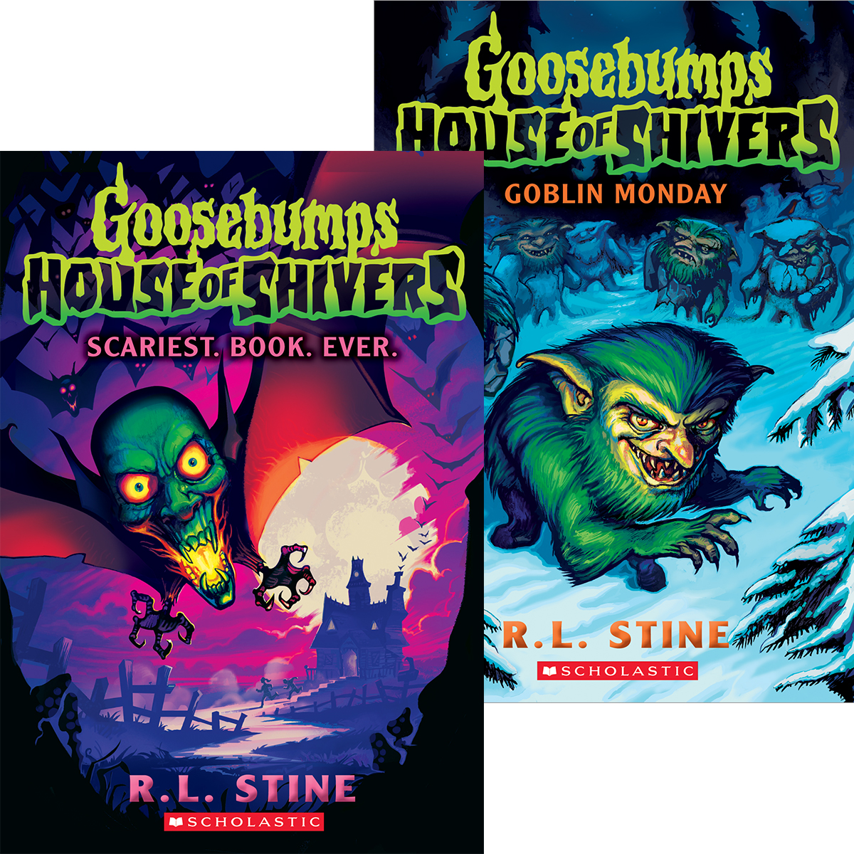  Goosebumps House of Shivers #1-#2 Pack 