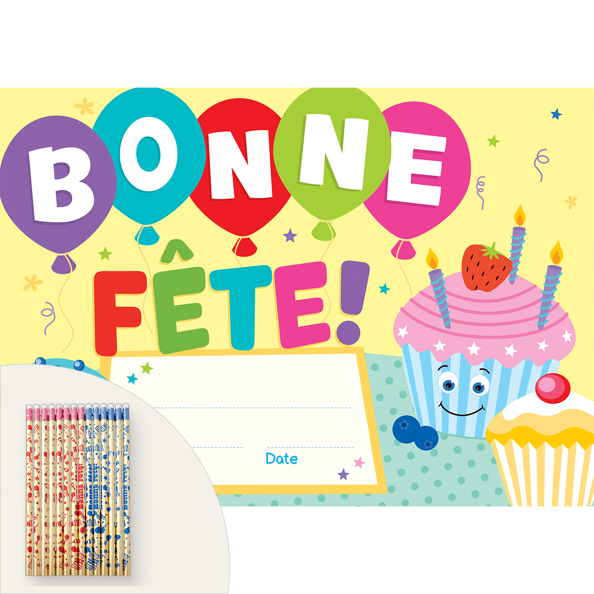 Ensemble Bonne f&ecirc;te