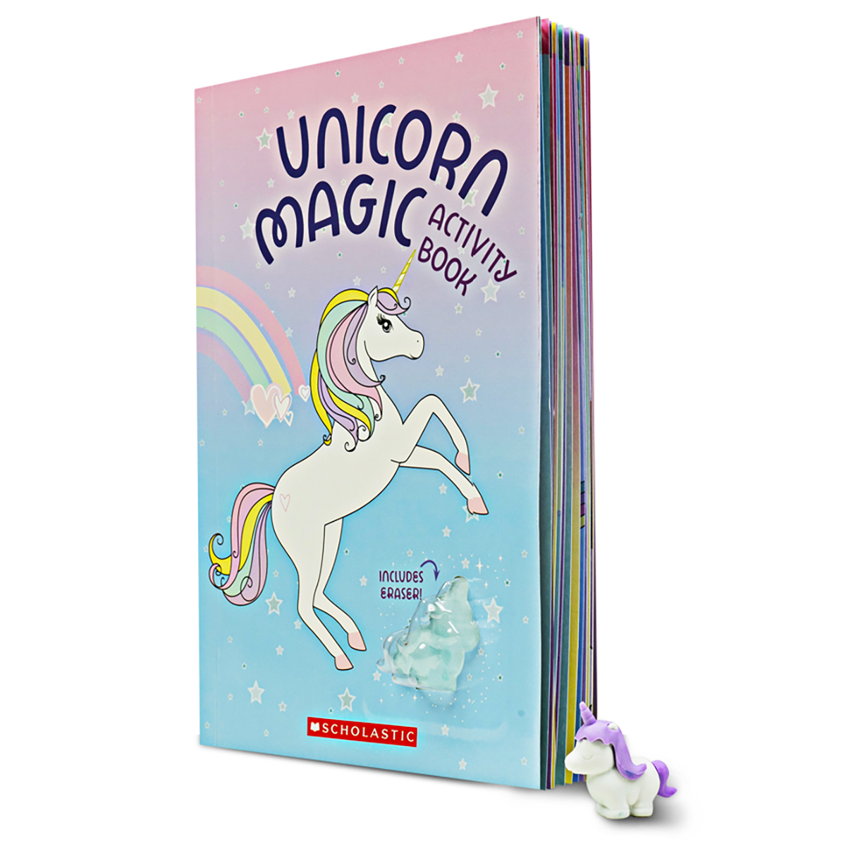  Unicorn Magic Activity Book &amp; Eraser 