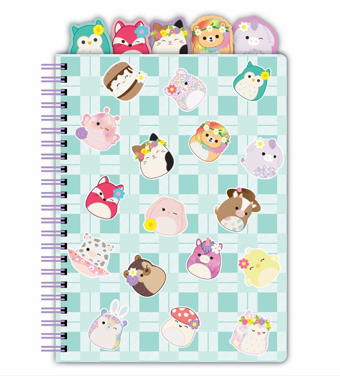  Squishmallows Tabbed Journal 