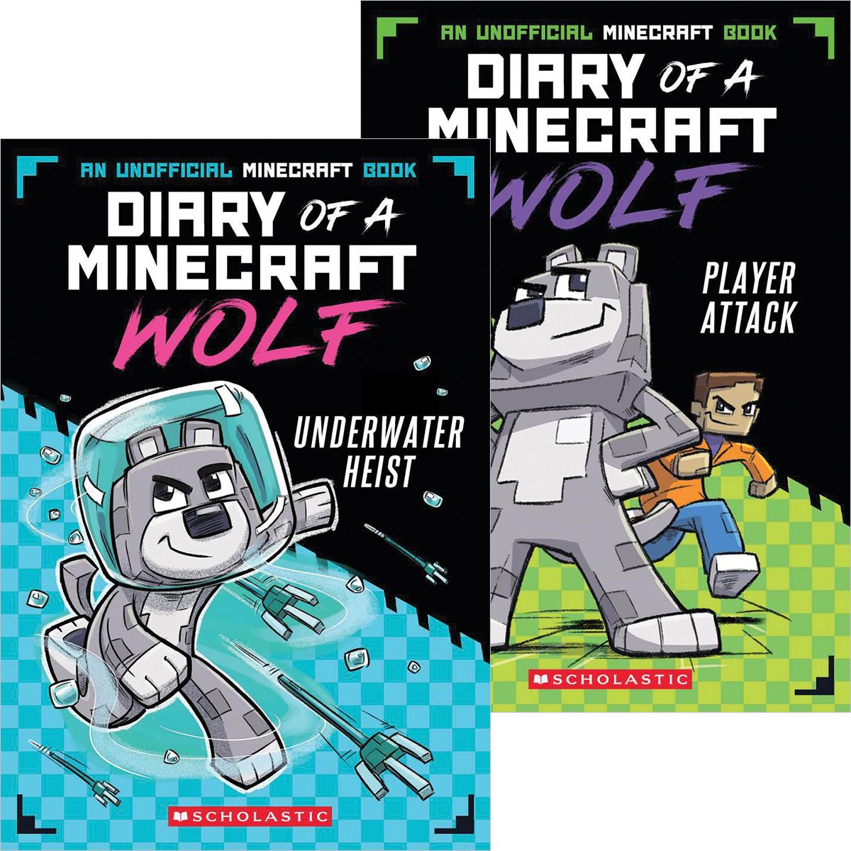  Diary of a Minecraft Wolf #1-#2 Pack 