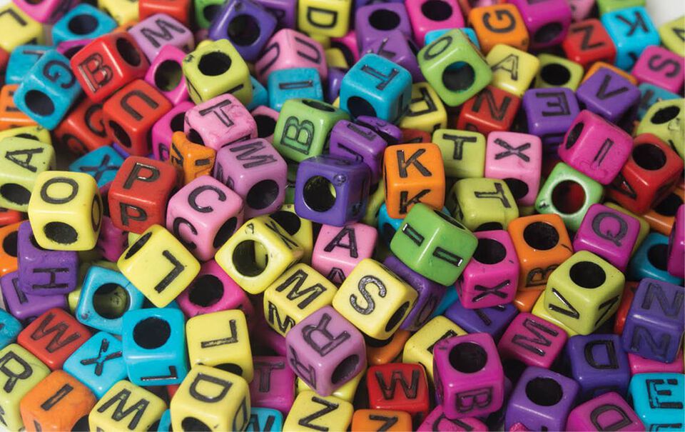  Alphabet Beads 
