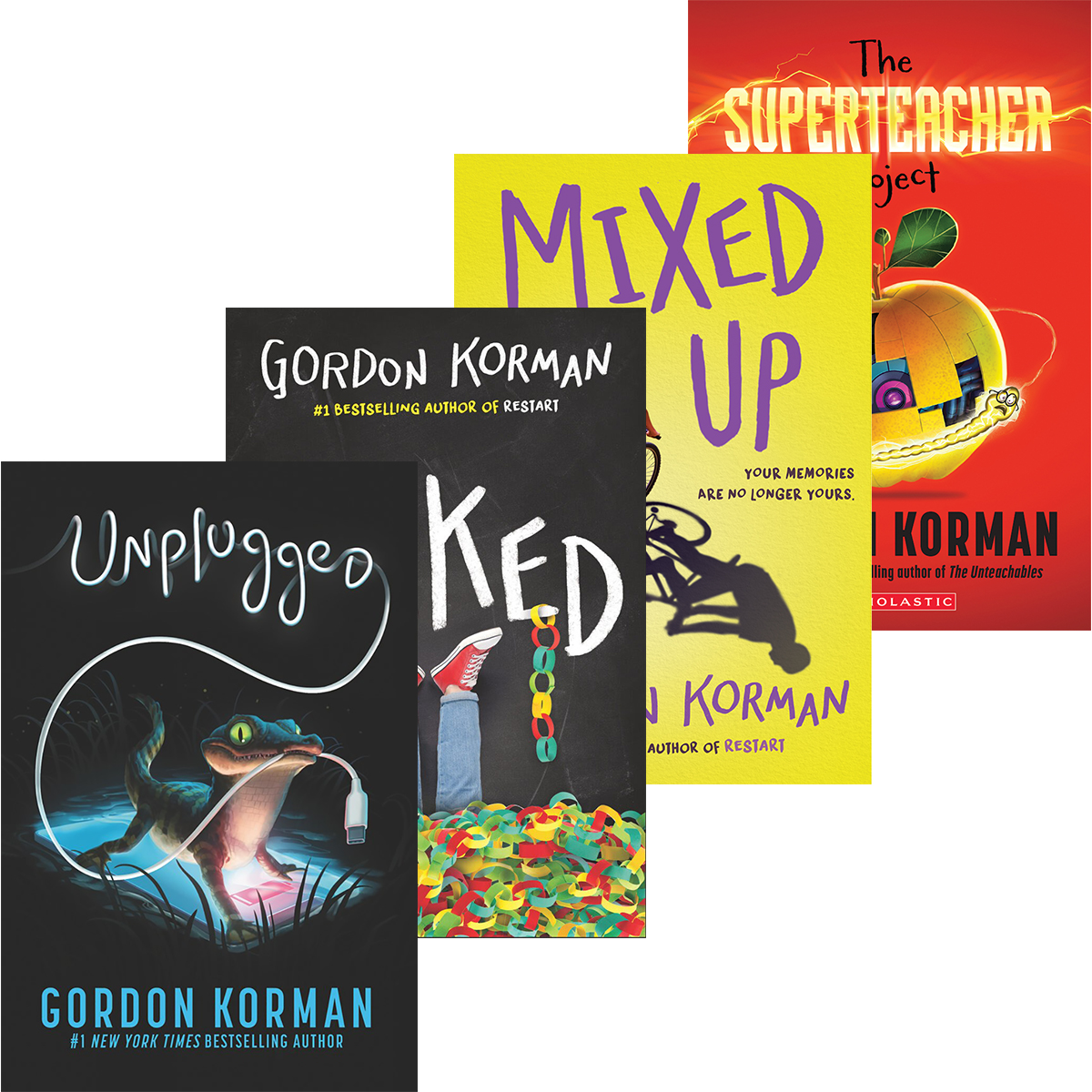  Gordon Korman Novels 6-Pack 