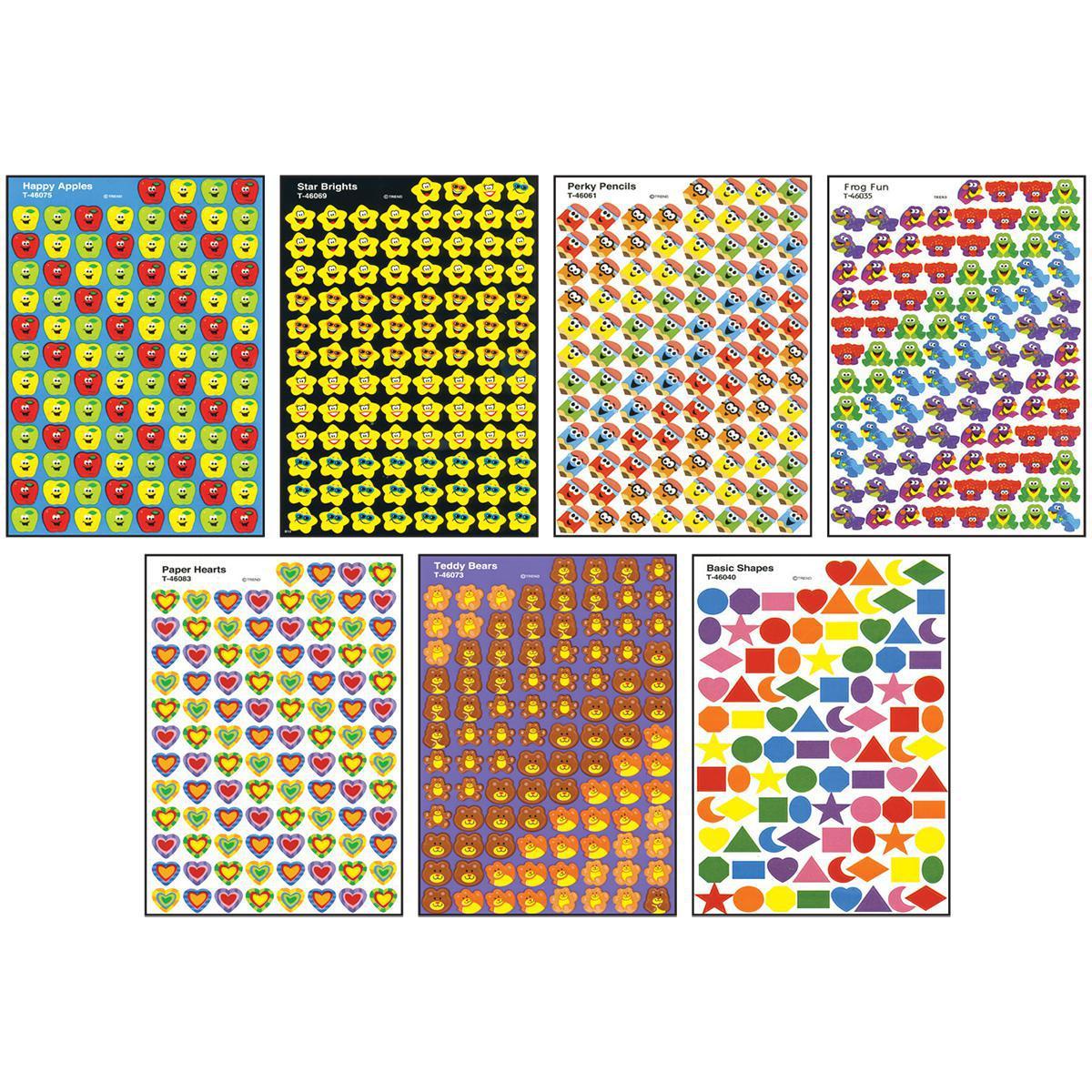  Jumbo Sticker SuperSpots® &amp; SuperShapes® Assortment Pack 