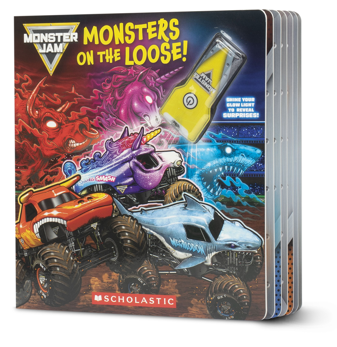 Monster Jam&trade;: Monsters on the Loose! with Flashlight