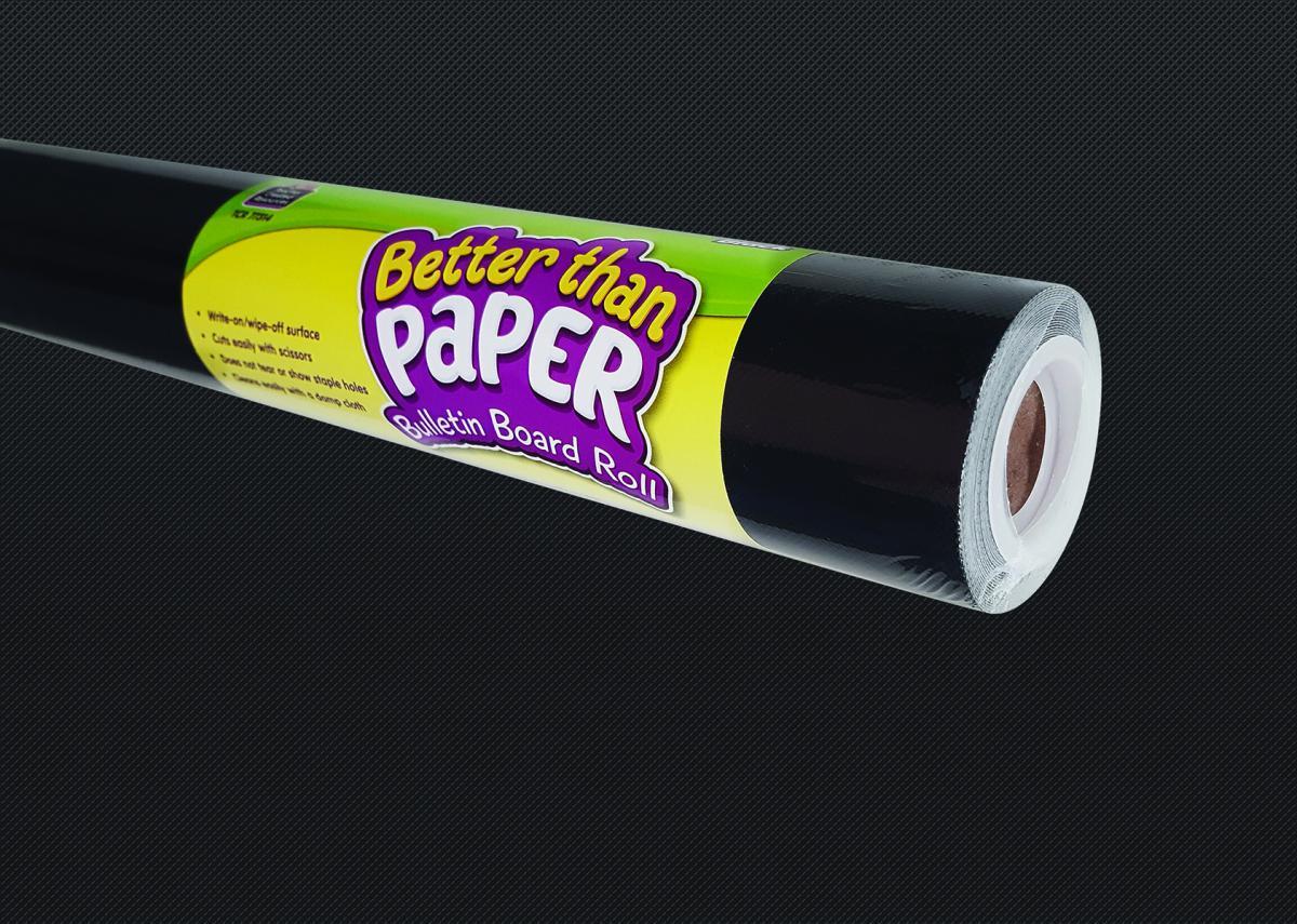 Better Than Paper Bulletin Board Roll: Black