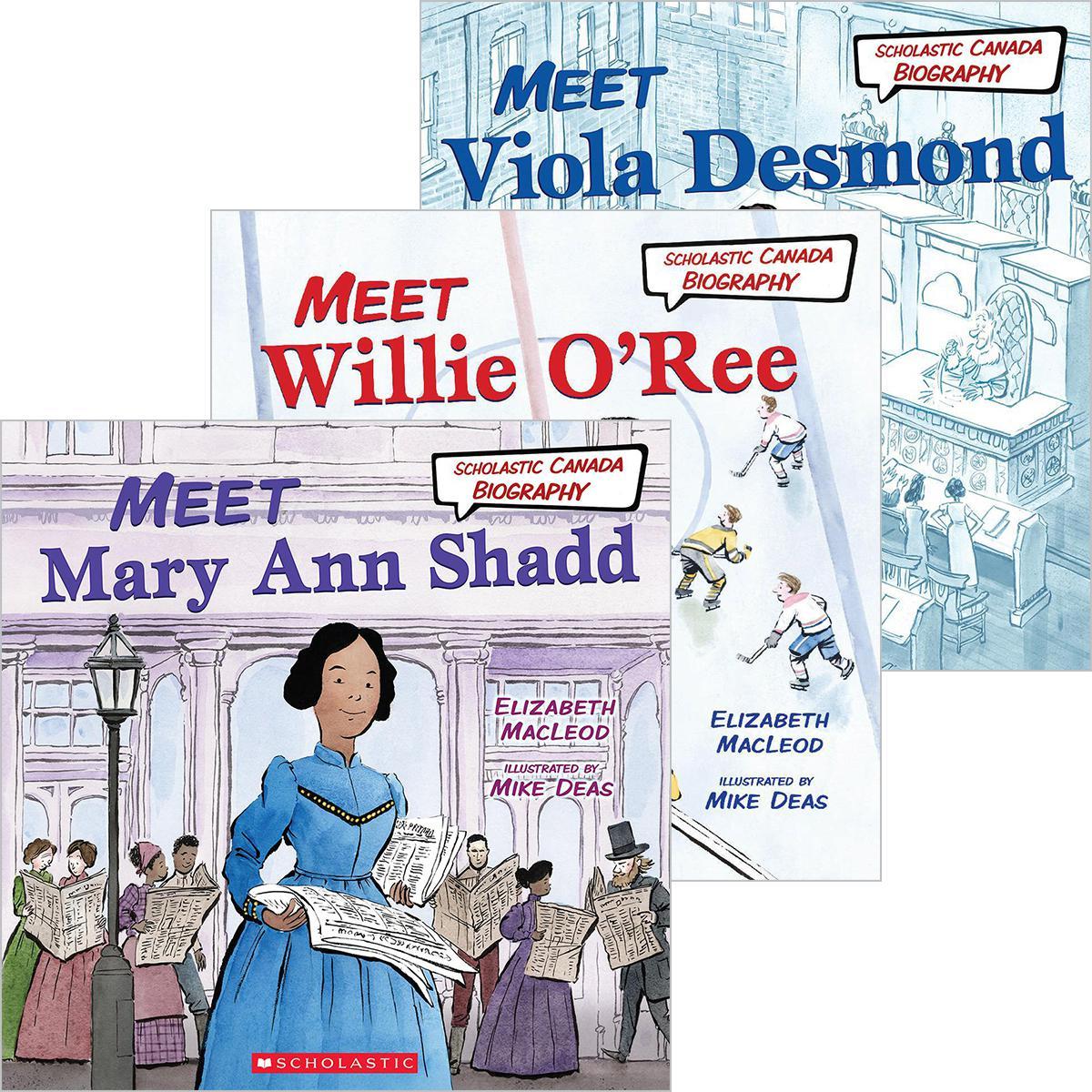  Scholastic Canada Biography: Black History 3-Pack 