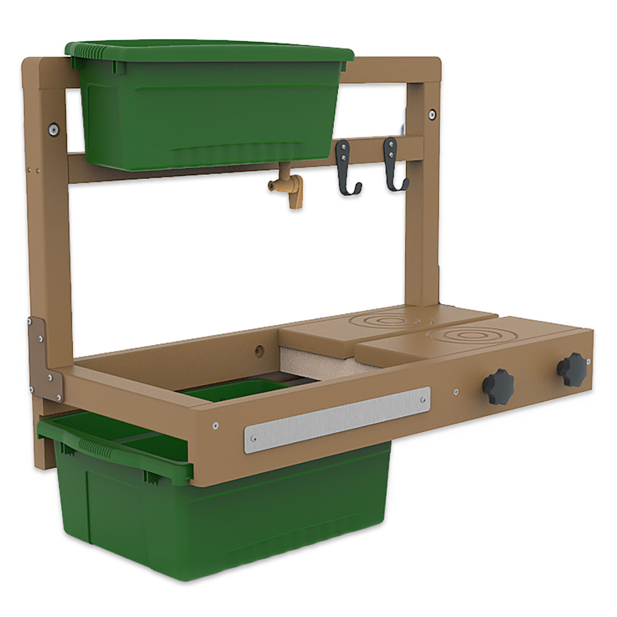 Simple Mud Kitchen