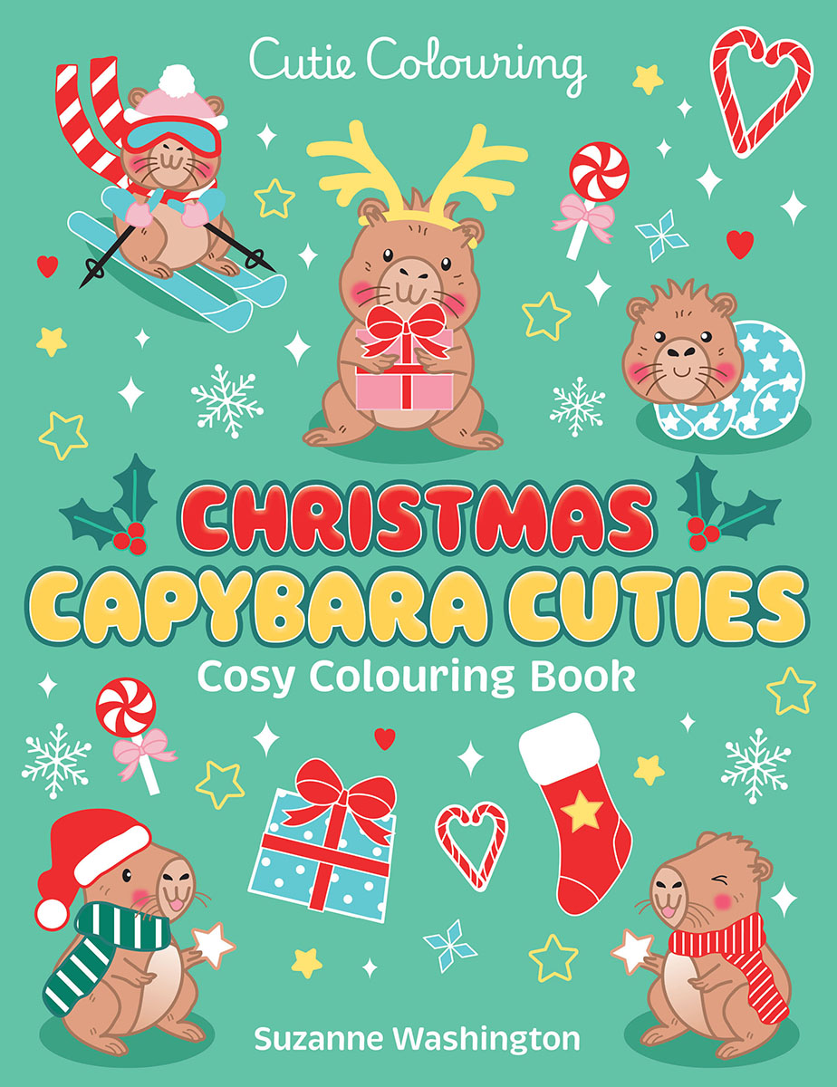 Christmas Capybara Cuties