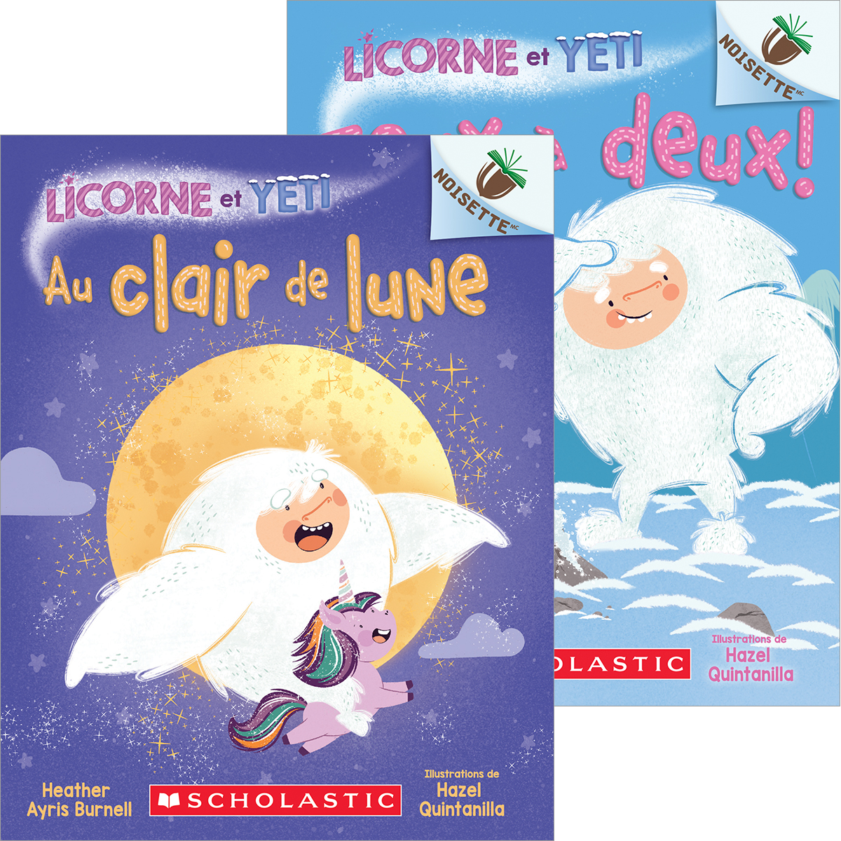 Duo Licorne et Yeti