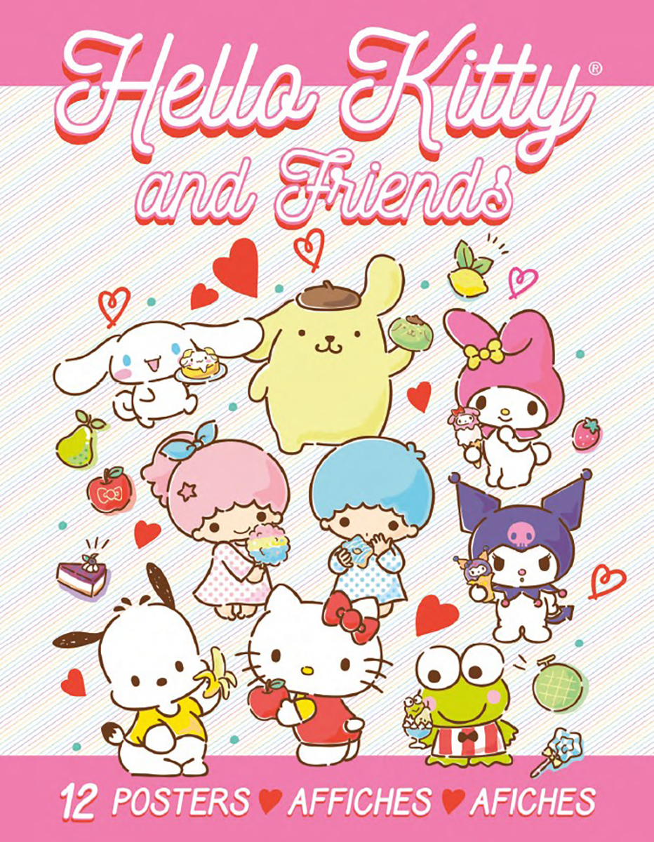  Hello Kitty and Friends Poster Book 