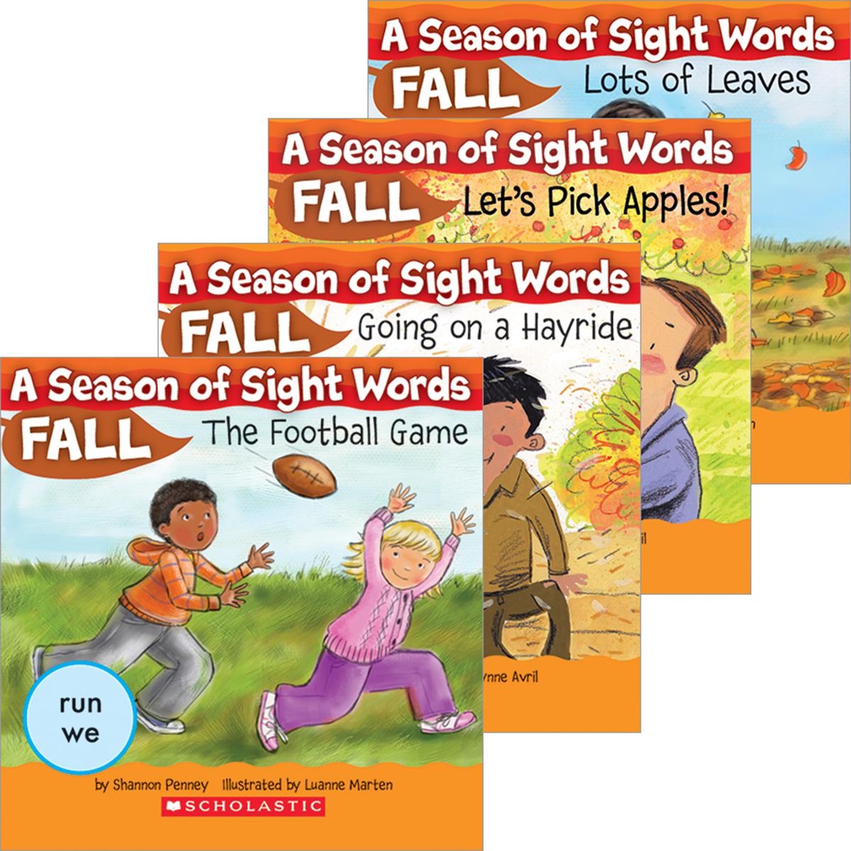  A Season of Sight Words Fall 8-Pack 
