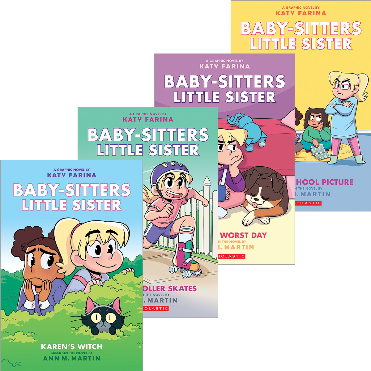  Baby-Sitters Little Sister Graphix #1-#6 Pack 