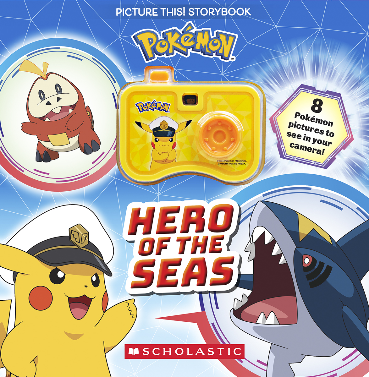  Pok&eacute;mon?: Hero of the Seas: Picture This! Storybook with Viewfinder Camera 