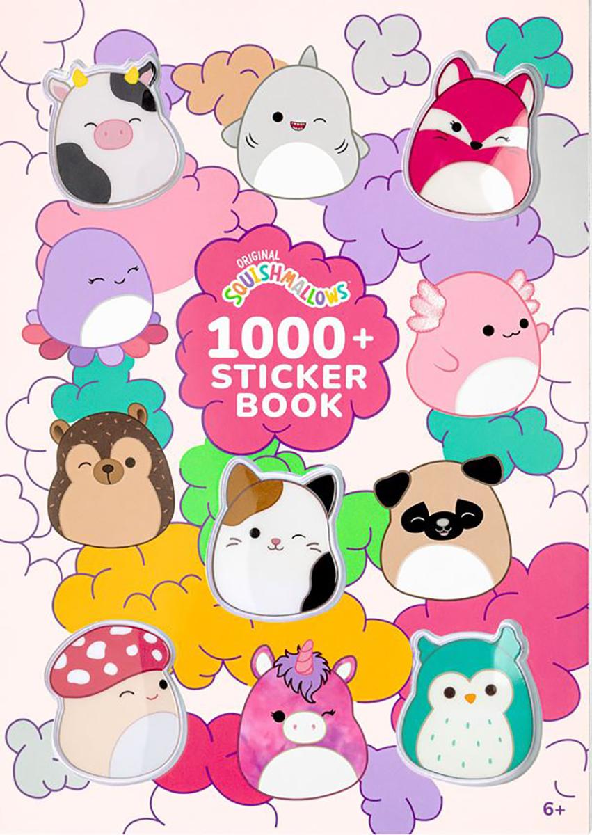 Squishmallows Puffy Sticker Book 
