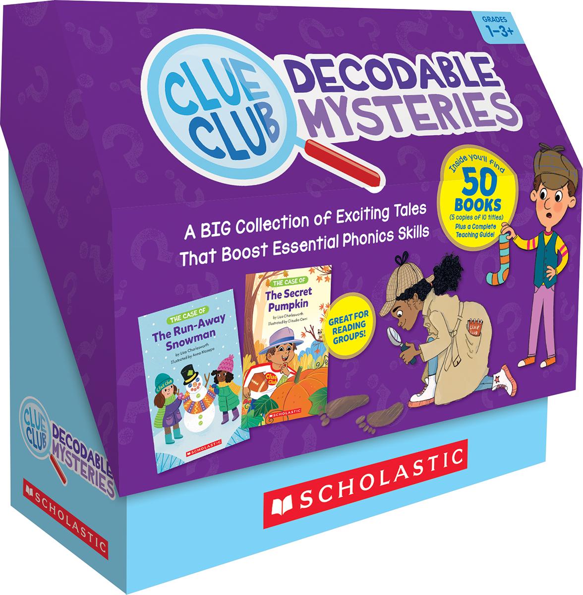  Clue Club: Decodable Mysteries 