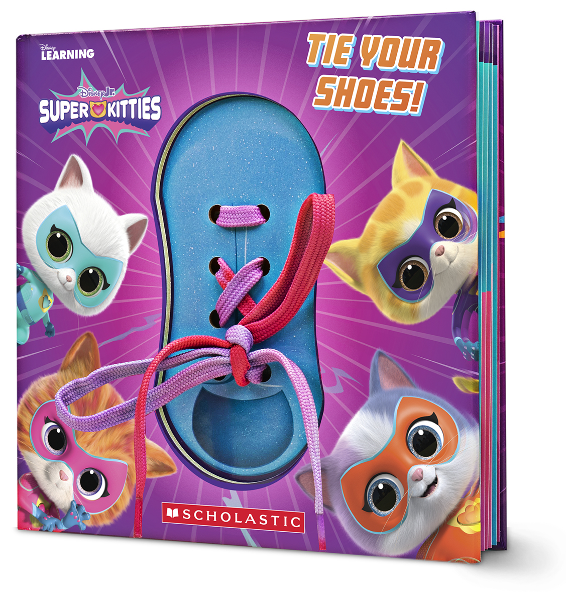  Disney Learning: SuperKitties: Tie Your Shoes! 