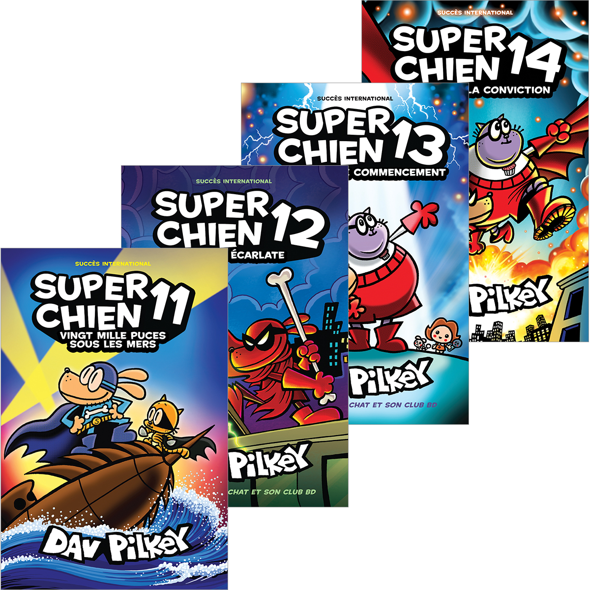 Collection Super Chien Tomes 11 &agrave; 14