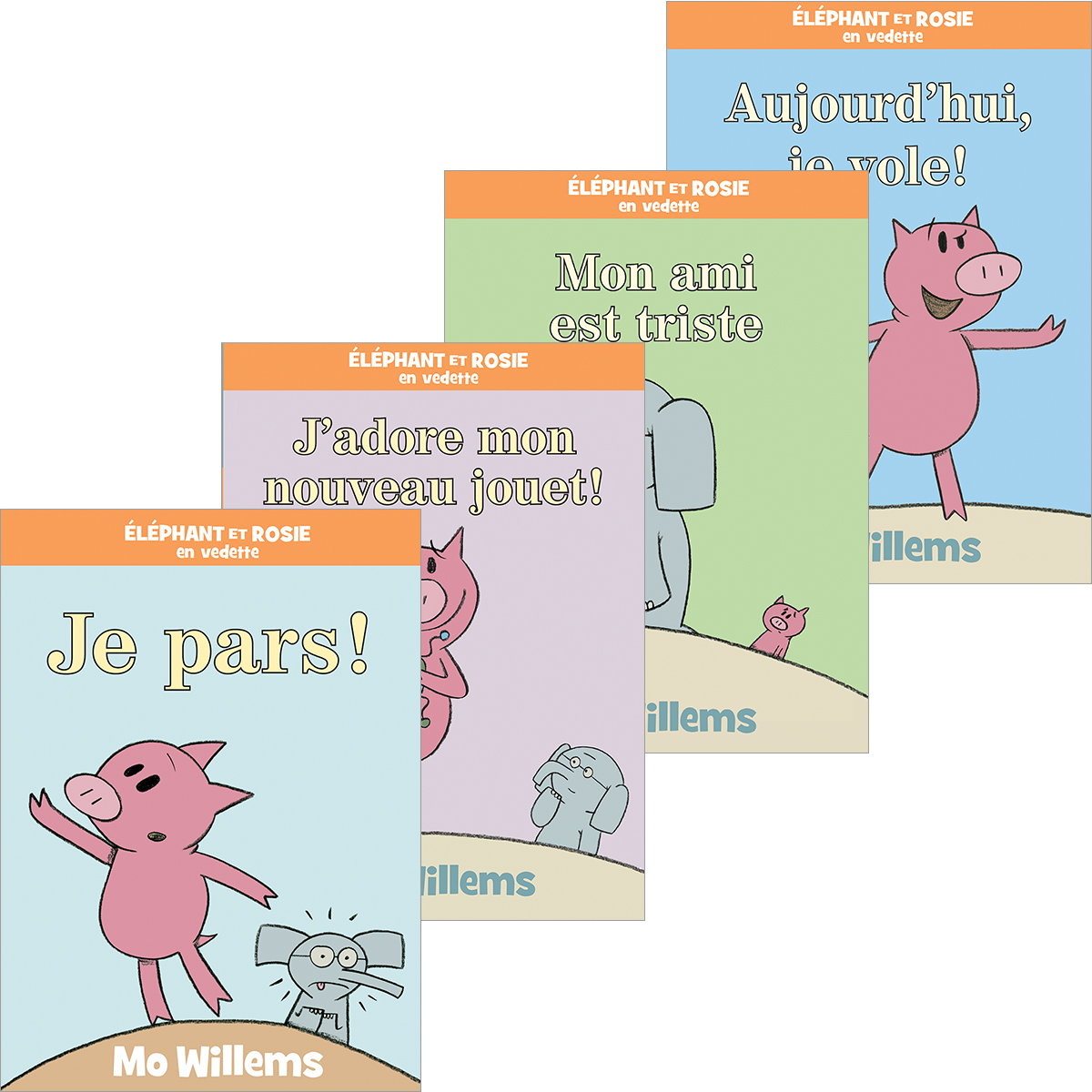  Collection Éléphant et Rosie - 6 livres 