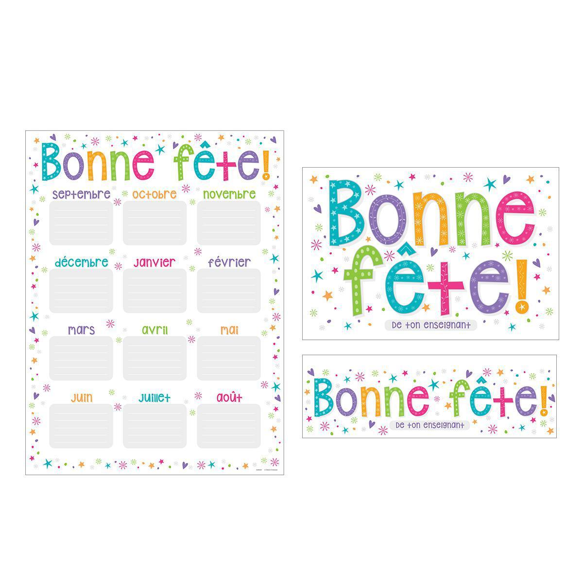  French Happy Birthday Reward Pack 