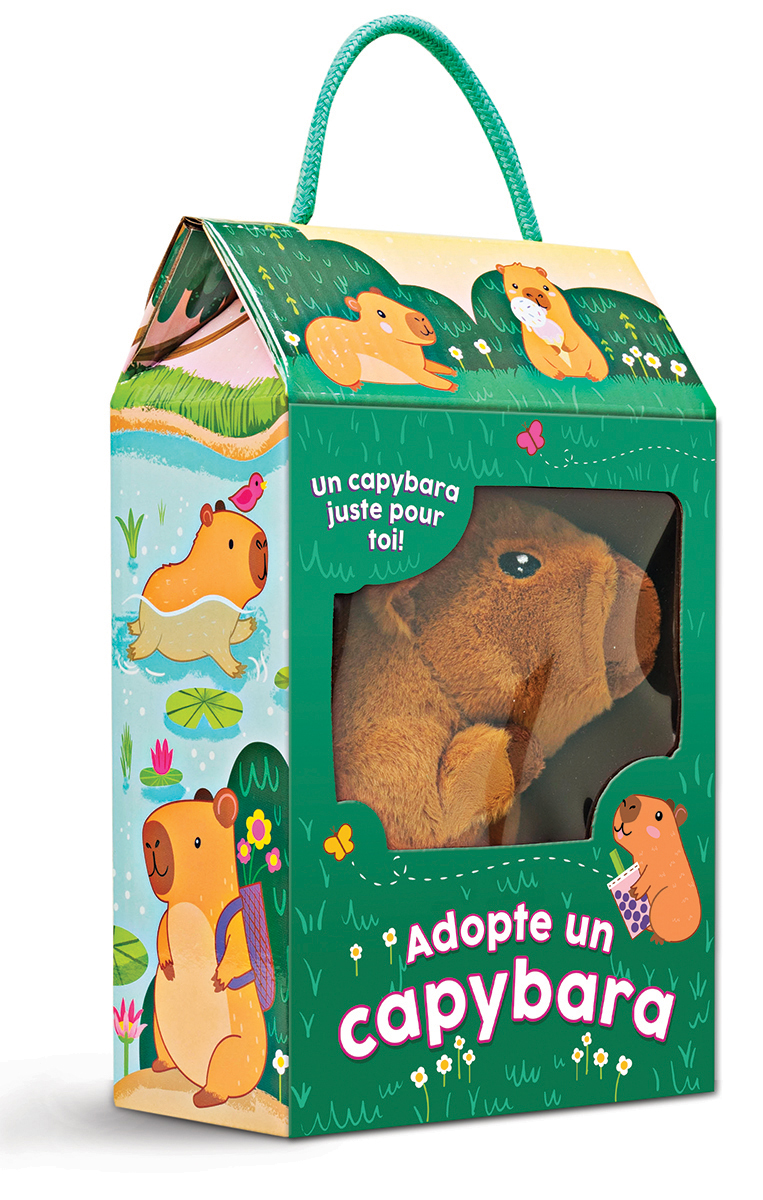 Adopte un capybara (une peluche)