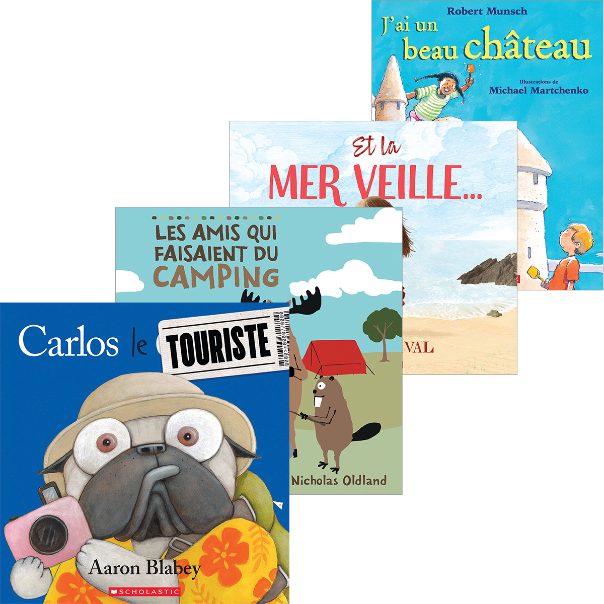 Collection Vive l'&eacute;t&eacute; - 8 livres