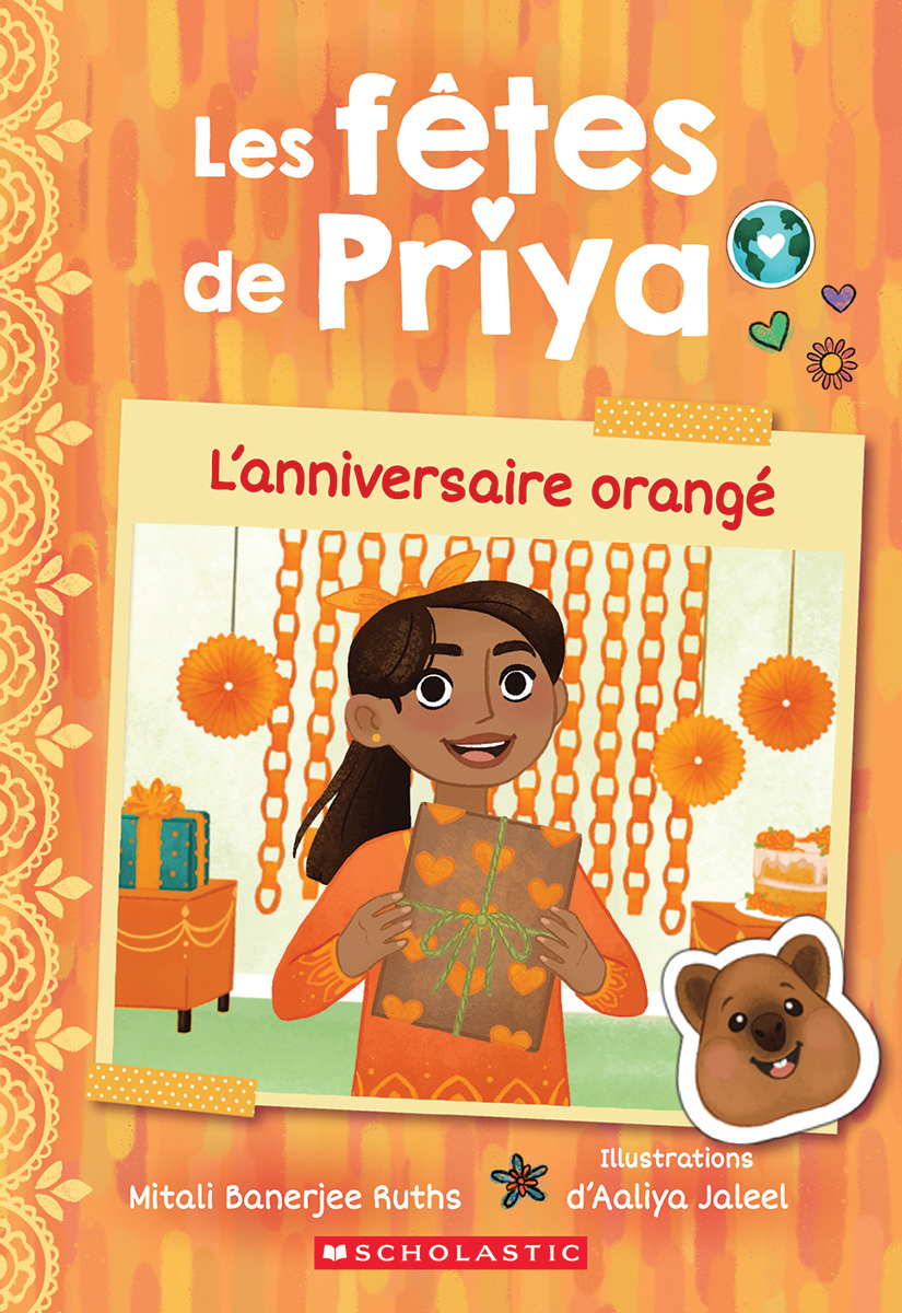  Les fêtes de Priya : L'anniversaire orangé - Tome 1 