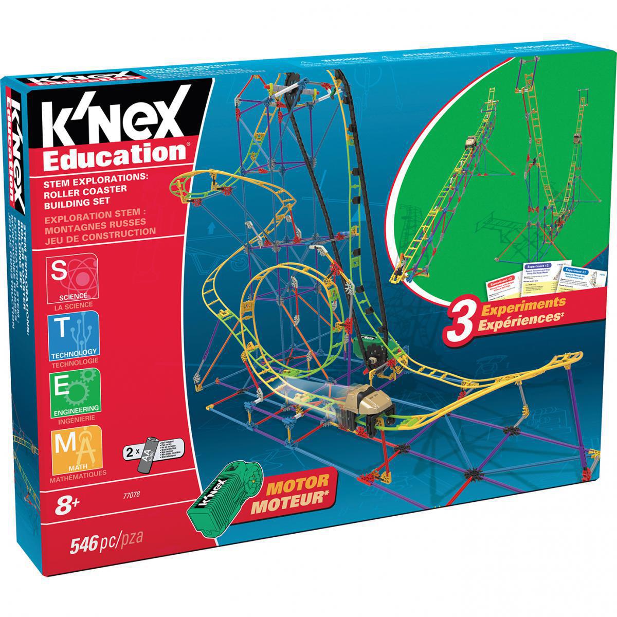  K'Nex® STEM Explorations Roller Coaster Building Set 