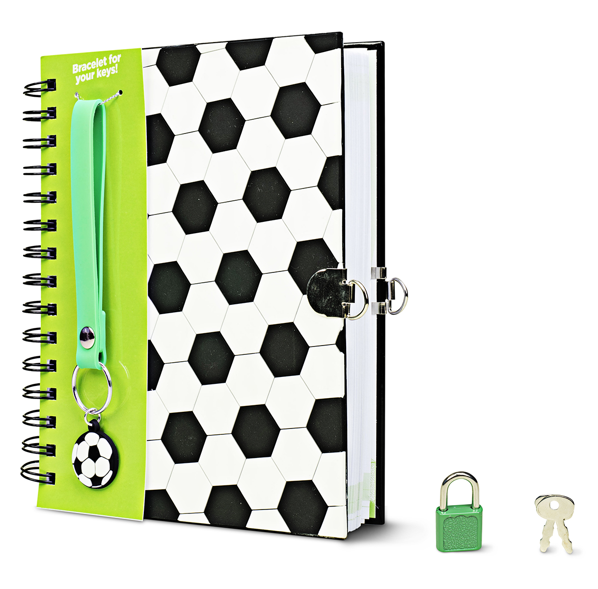 Soccer Diary with Charm