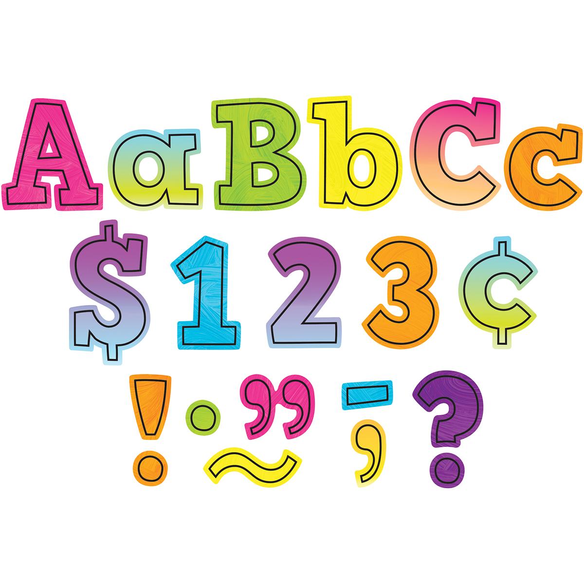 Brights 4Ever Bold Block 4 Letters Combo Pack