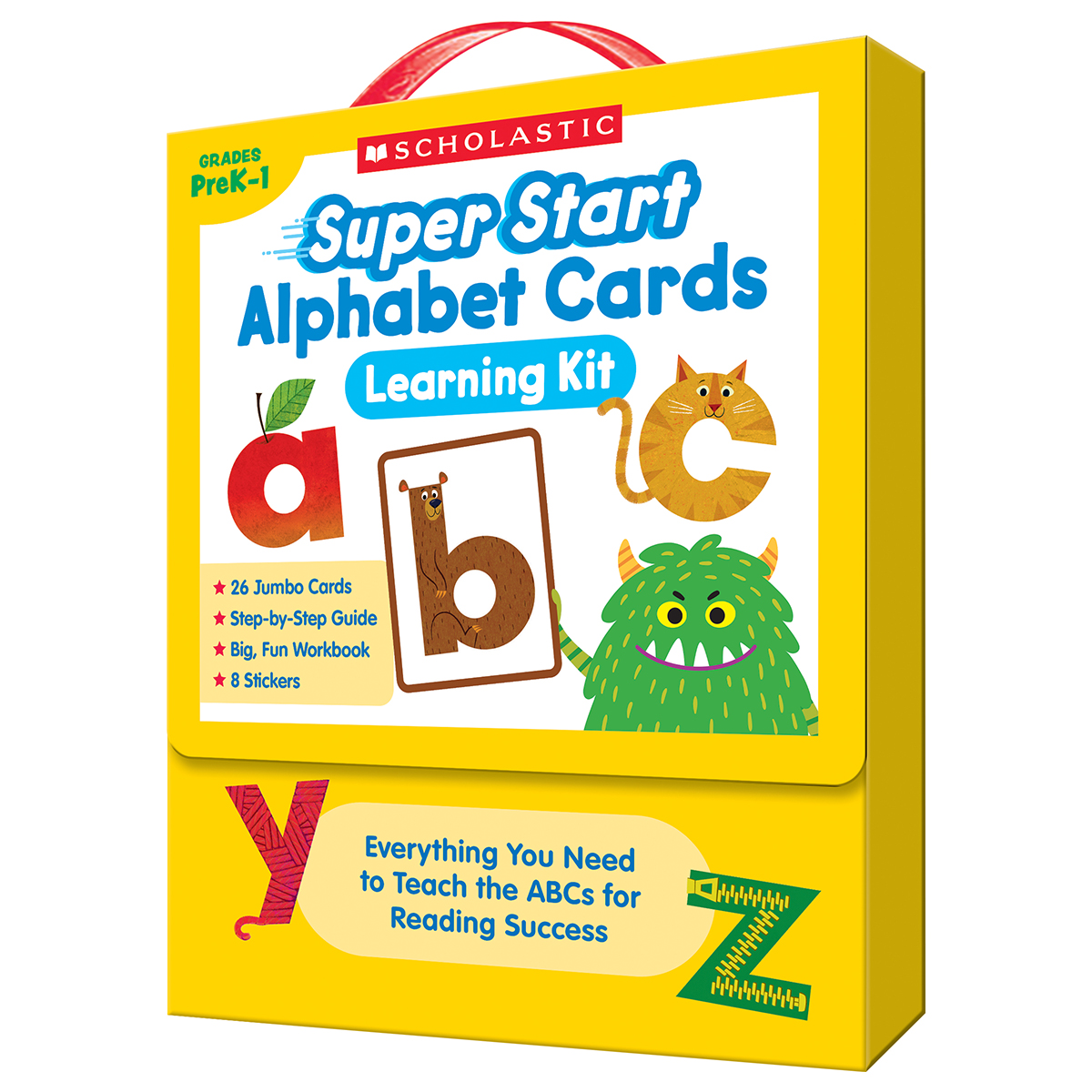 Super Start Alphabet Cards Learning Kit