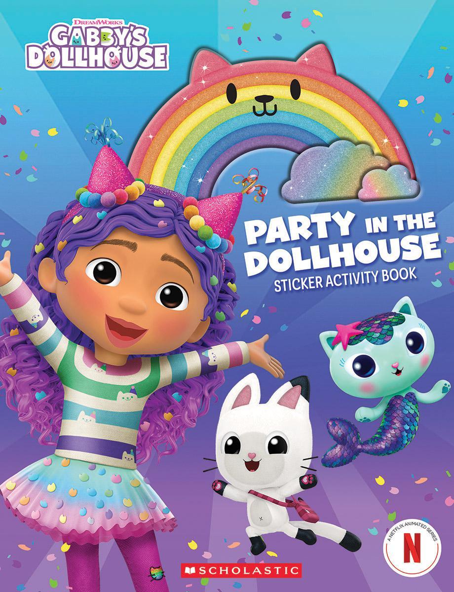  Gabby's Dollhouse: Party in the Dollhouse: Sticker Activity Book 