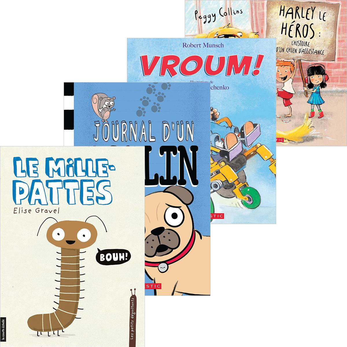  Bibliothèque de classe Maternelle à 3e année - 20 livres 