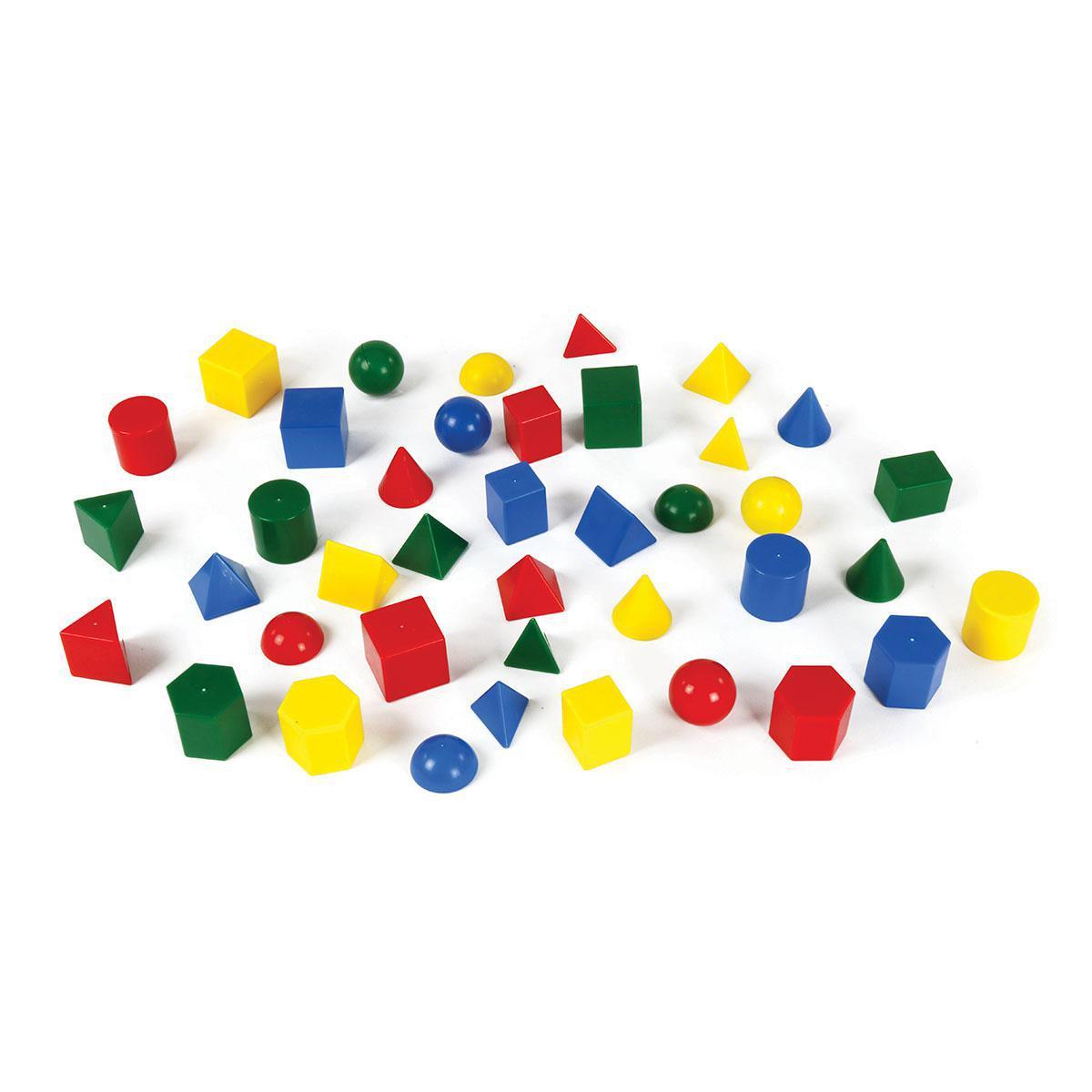  Geometric Solids 40 Pieces 