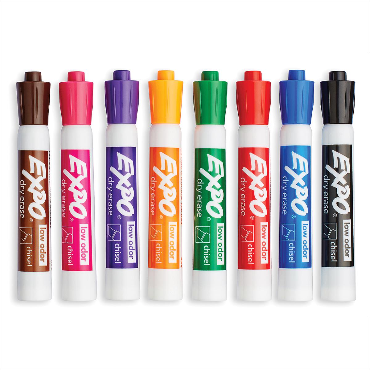  Expo® Whiteboard Markers Chisel Tip 