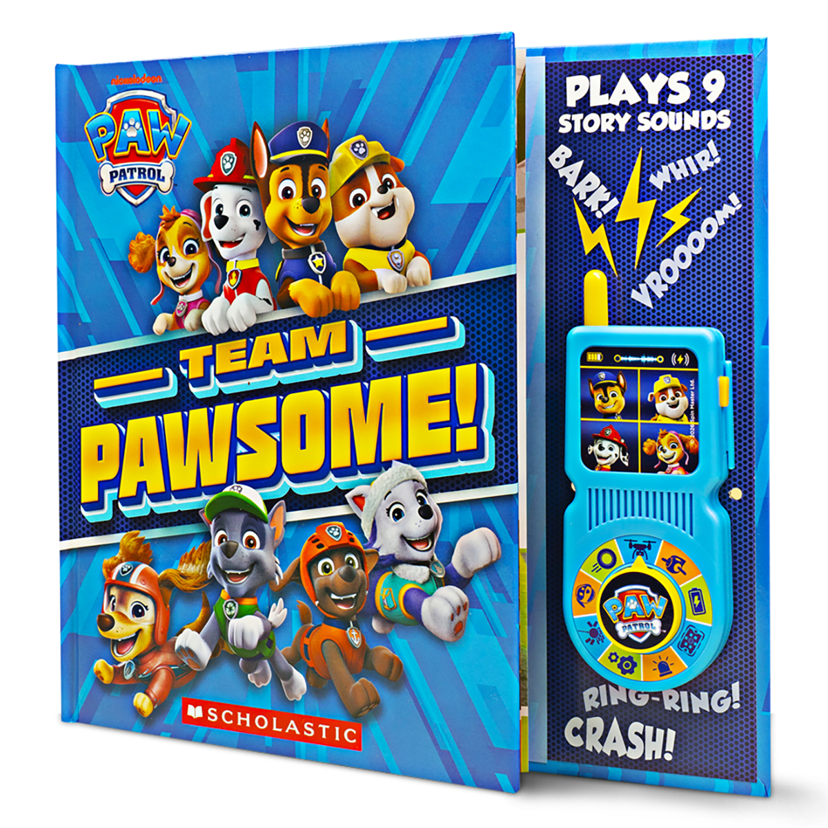Team Pawsome! (A PAW Patrol Walkie Talkie Book)