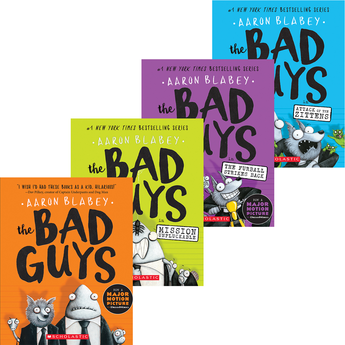  Bad Guys #1-#16 Pack 