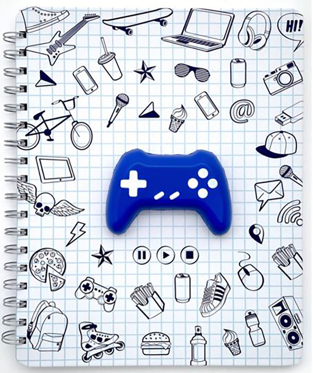 Doodle Gamer Squish Sketchbook