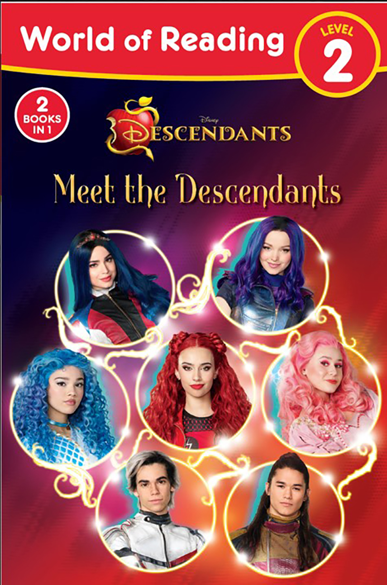  Disney Descendants/ZOMBIES Flipbook Easy Reader 