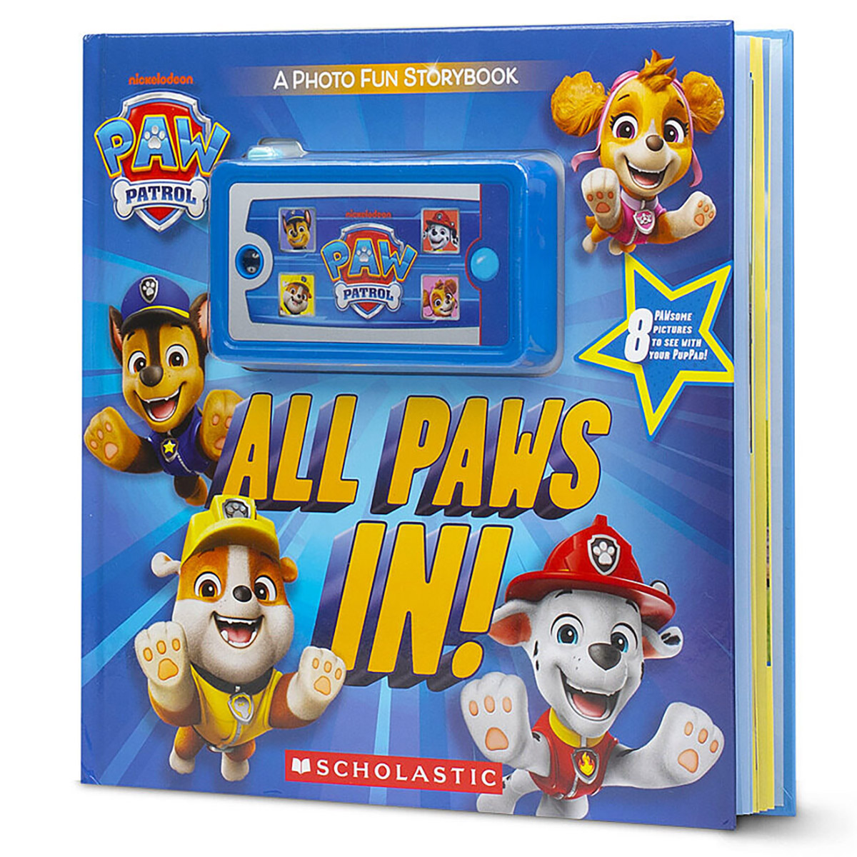 PAW Patrol&trade;: All Paws In! A Photo Fun Storybook with Viewfinder Phone