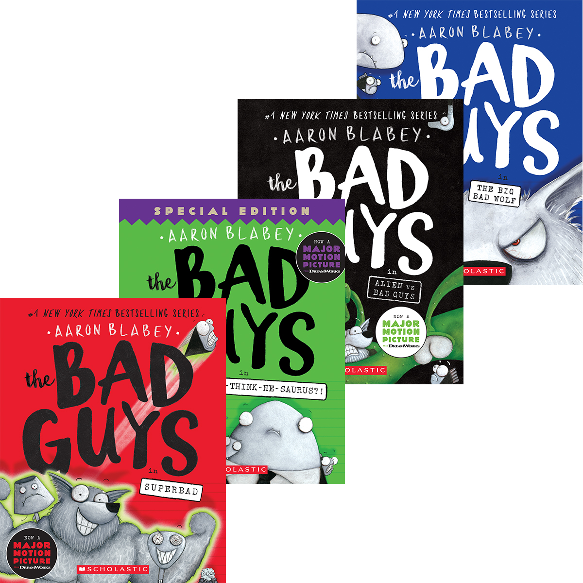  Bad Guys #6-#10 Pack 