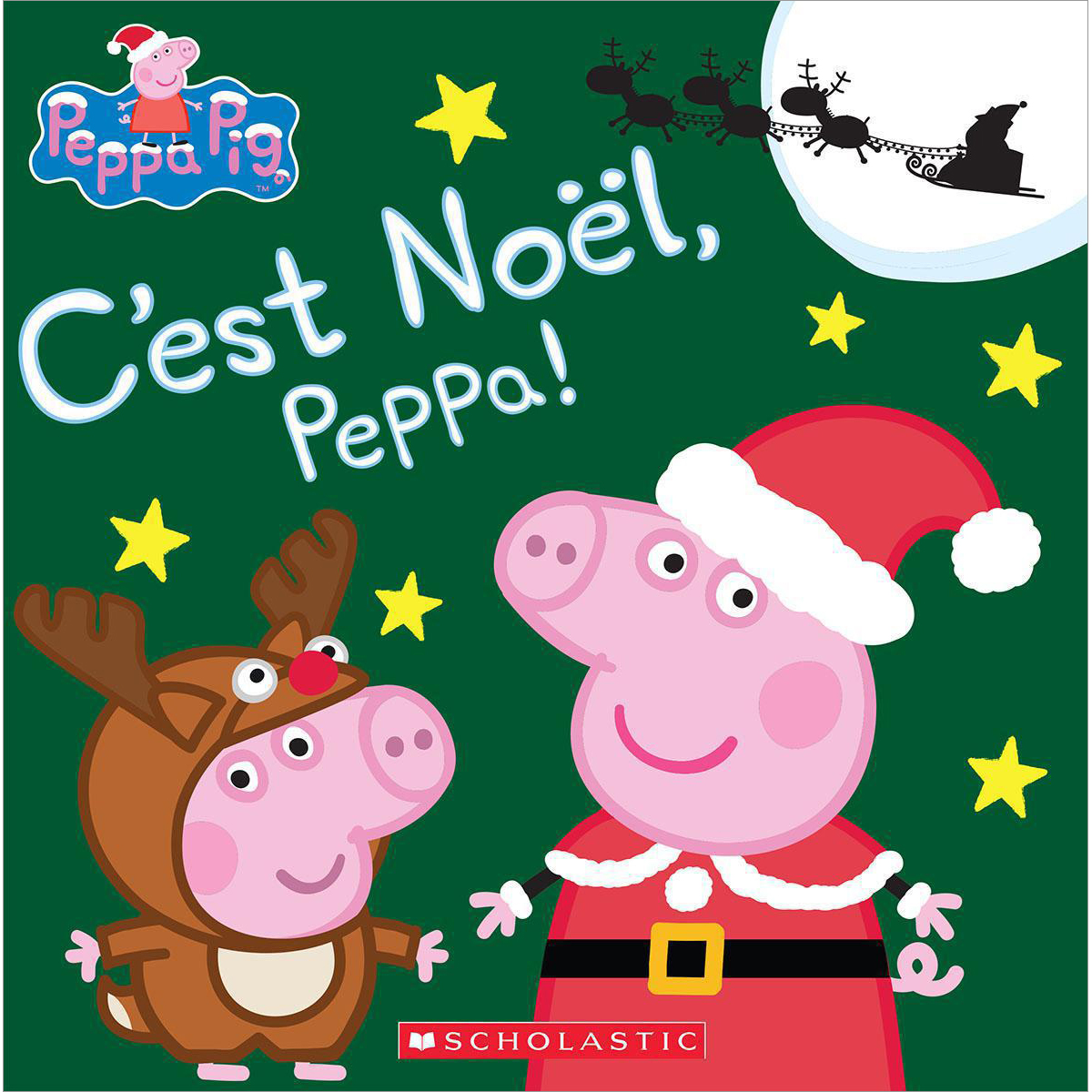 Ensemble C'est No&euml;l Peppa - 5 livres