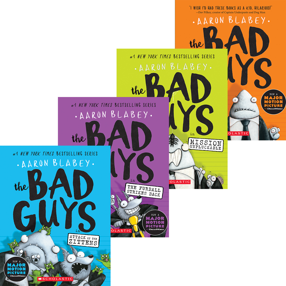  Bad Guys #1-#5 Pack 